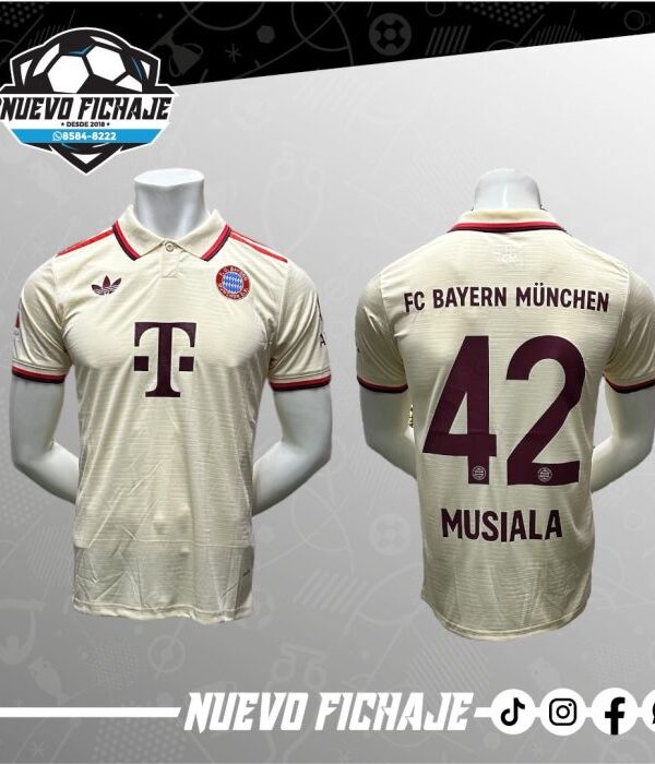 Bayern Munich tercera equipacion 24/25 Musiala