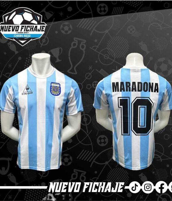 Argentina 86 local Maradona