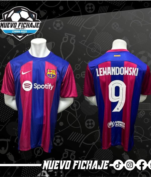 Barcelona local 23/24 local Lewandowski