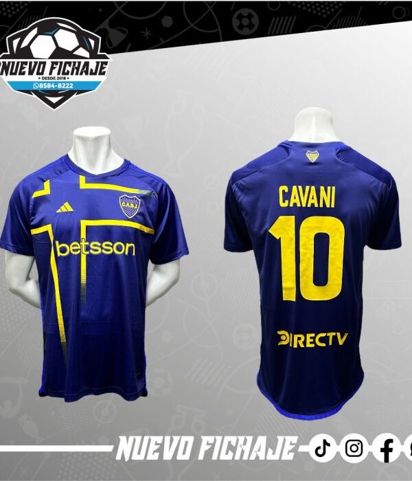 Boca Juniors cuarta equipacion 2024 Cavani