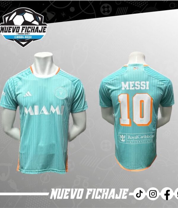 Inter Miami tercera equipacion 24/25 Messi