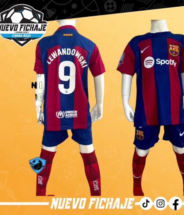 Barcelona local 23/24 Lewandowski