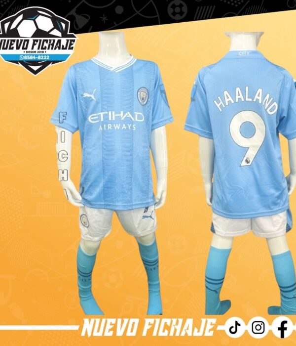 Manchester city local 23/24 Haaland