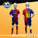 Messi Barcelona niño 08/09 local
