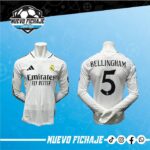 Bellingham Real Madrid Adulto 24/25 local Manga Larga Player