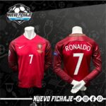 Cristiano Ronaldo Portugal adulto 16/16 local Manga Larga