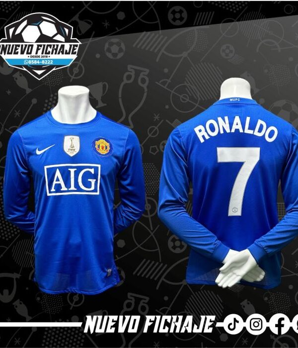 Manchester United Tercera equipación 08/09 Cristiano Ronaldo