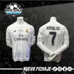 Cristiano Ronaldo Real Madrid adulto 15/16 local Manga Larga