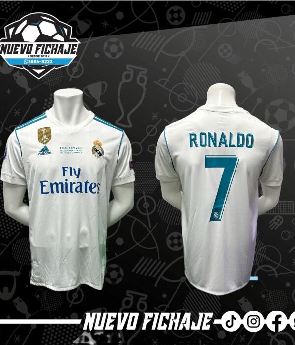 Real Madrid Local 17/18 Cristiano Ronaldo