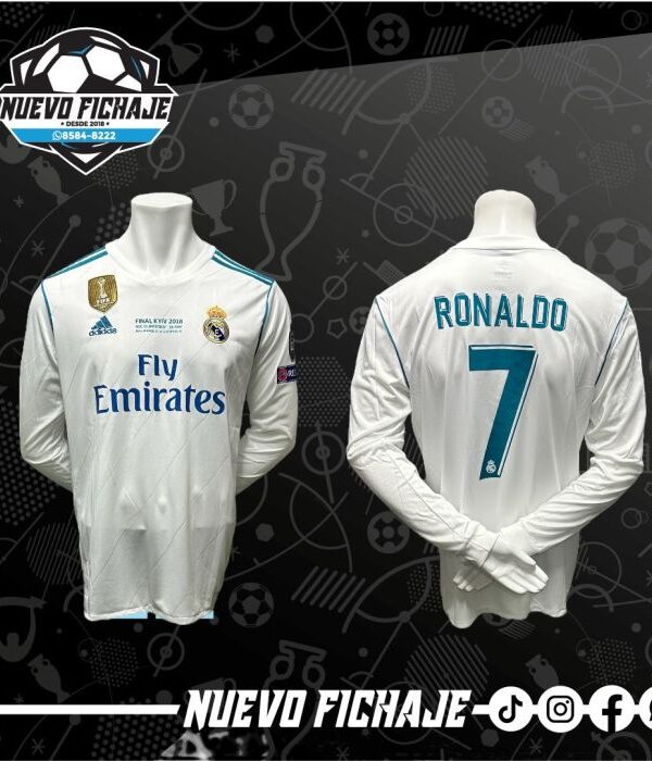 Real Madrid Local 17/18 Cristiano Ronaldo