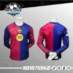 Barcelona adulto  Barcelona 24/25 local Manga Larga Fan