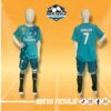 Cristiano Ronaldo niño retro Real Madrid 17/18 visita