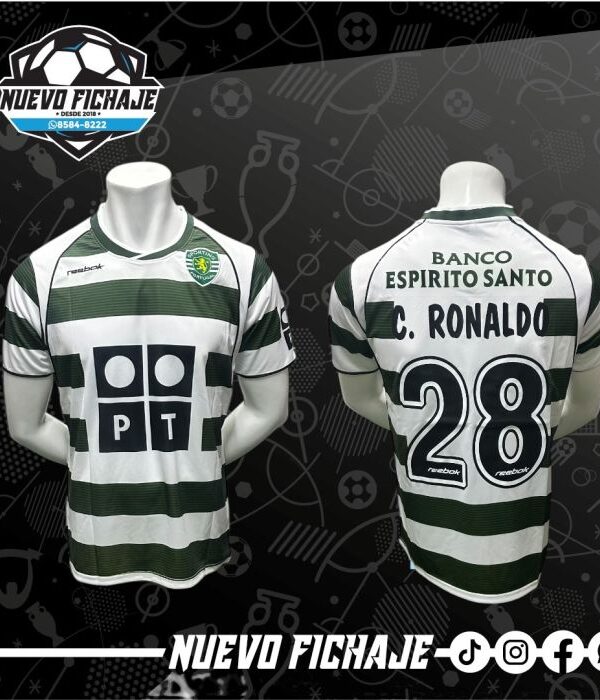 Sporting Portugal local 02/03 Cristiano Ronaldo