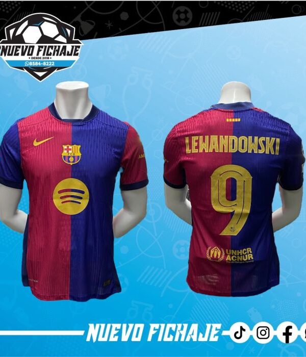 Barcelona local 24/25 Lewandowski