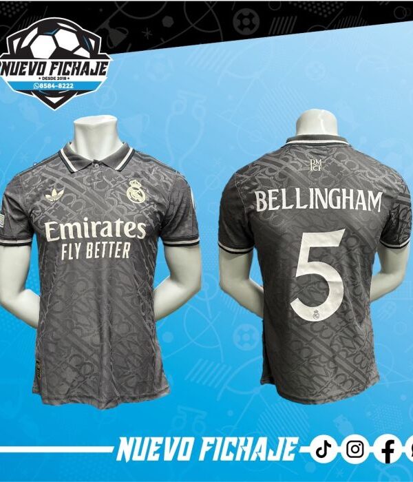 Real Madrid tercera equipacion 24/25 Bellingham