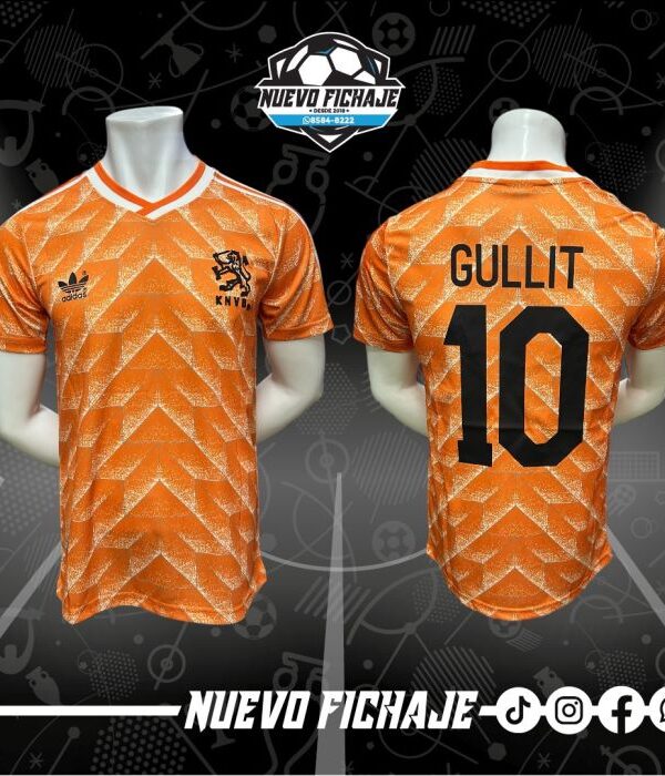 Gullit adulto Holanda local 1988