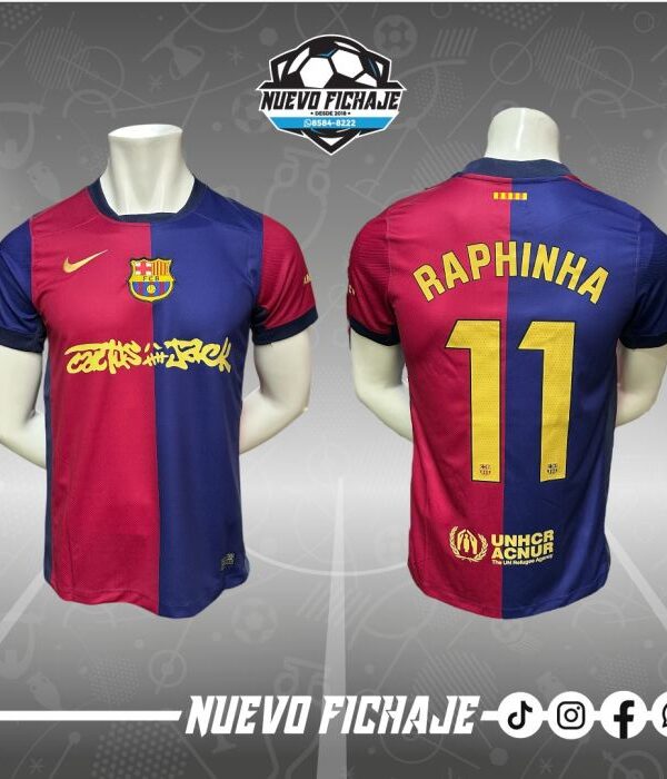 Raphinha adulto Barcelona local Travis Scott Fan