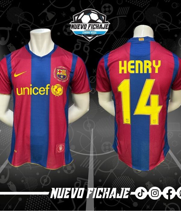 Henry Adulto Barcelona 07/08 Local