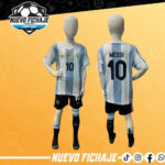Messi Argentina niño 24/24 local 50 aniversario