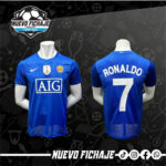 Cristiano Ronaldo Manchester United adulto 08/09 tercera equipación