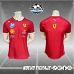 Ferrari F1 Roja cuello redondo