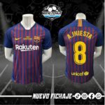Iniesta adulto Barcelona 18/19 Local