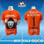 Keylor Navas Adulto Pumas 25/26 Naranja Player