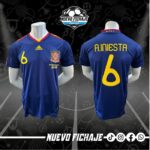 Iniesta Adulto España 10/10 Visita