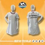 Mercedes niño F1 Blanca Cuello redondo