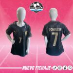 Cristiano Ronaldo Mujer Portugal Tercera Equipación