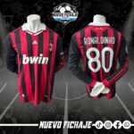 Ronaldinho Adulto AC Milan 09/10 Local Manga Larga