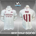 Rice Adulto Arsenal 25/26 Tercera Equipacion Fan
