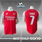 Saka Adulto Arsenal 25/26 Local Fan