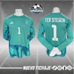 Ter Stegen Adulto Alemania 2026 Portero Fan Manga Larga