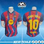 Lamine Yamal Adulto Barcelona cuarta equipacion Final Super Copa Player