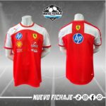 Ferrari Adulto 2026 Roja con blanco