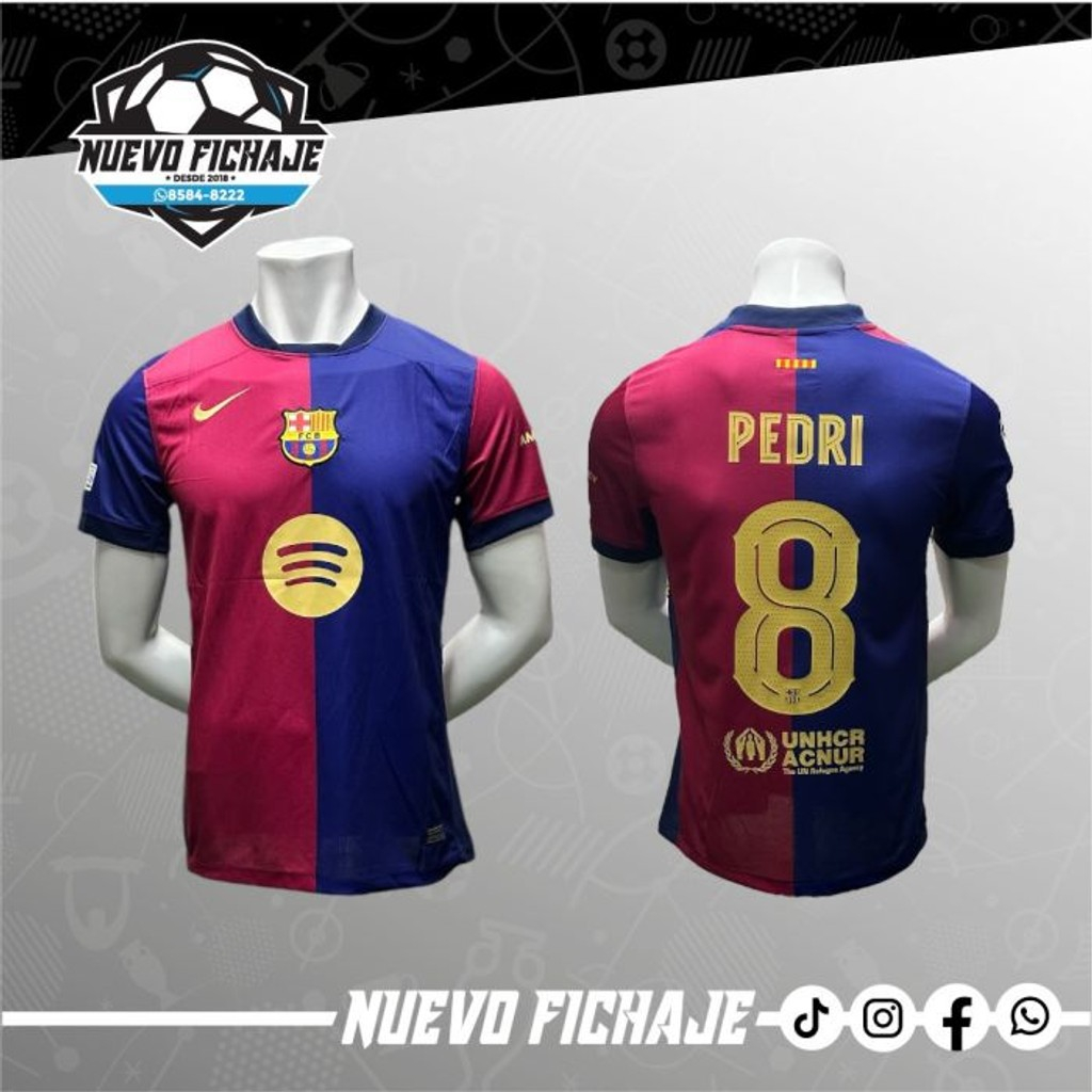 2225-01976ee9-dbab-774f-b179-9d087a8e3b7d.jpg Pedri Barcelona adulto 24/25 local Fan - Imagen 1