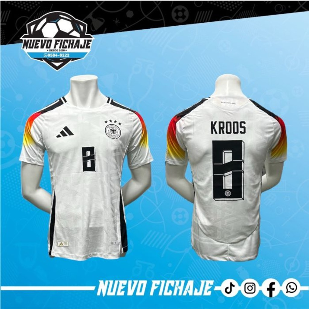 2225-01976eeb-3035-7043-8f44-92d983d1a400.jpg Kroos Alemania adulto 24/24 local Player - Imagen 1