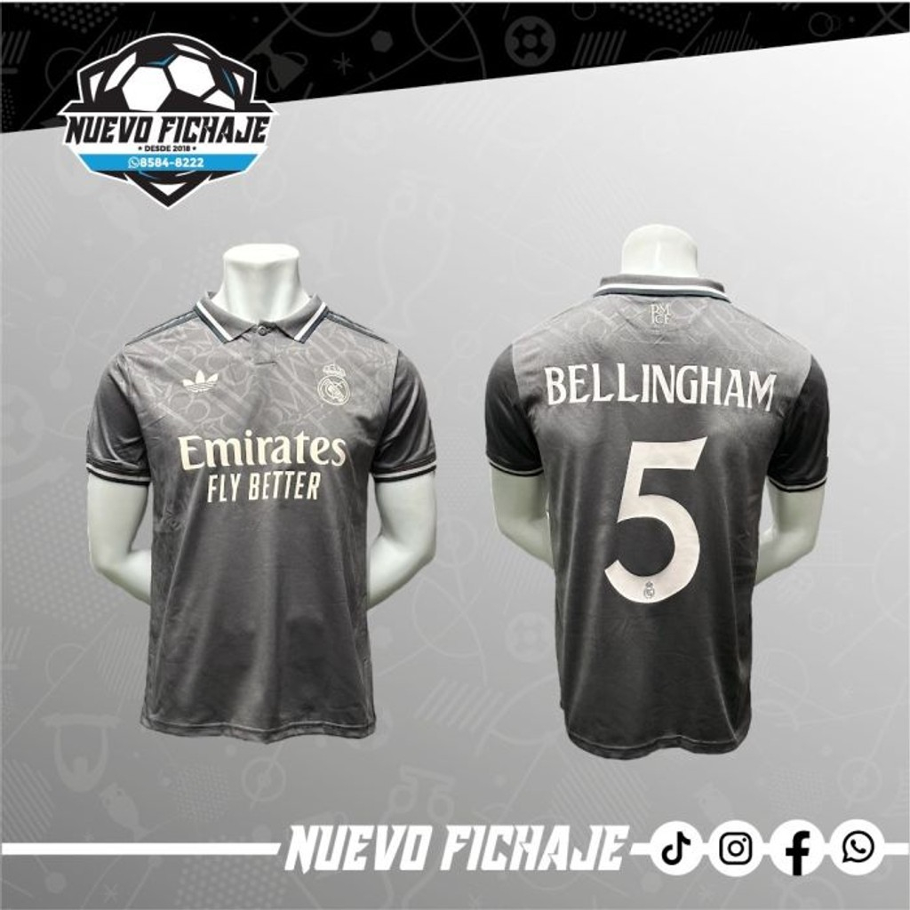 2225-01976ef3-142a-7596-9e92-2d335f565c69.jpg Bellingham Real Madrid adulto 24/25 tercera equipación Fan - Imagen 1