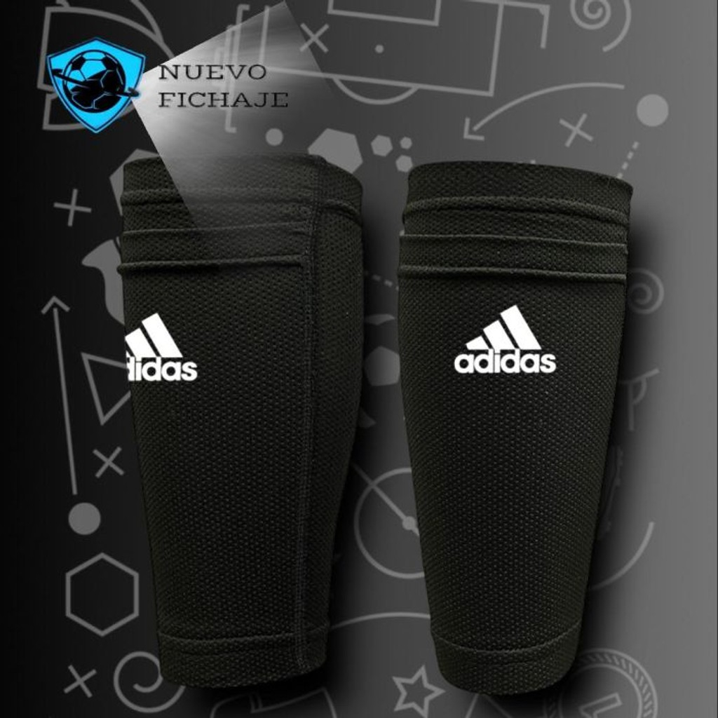 2225-01976f18-868d-7008-937f-8529bd1d81b0.jpg Porta espinilleras Adidas Negra - Imagen 1