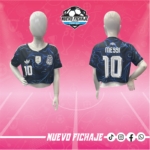 Messi Mujer Argentina Visita Crop Top Mundial 2026