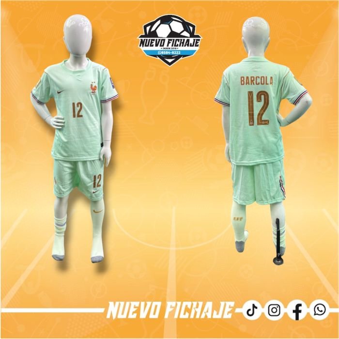 Fan_102 Barcola niño Francia Visita Mundial 2026 - Imagen 1