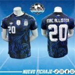 Mac Allister Adulto Argentina Visita Mundial 2026 Player