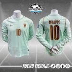 Mbappe adulto Francia Visita Mundial 2026 Manga Larga Fan