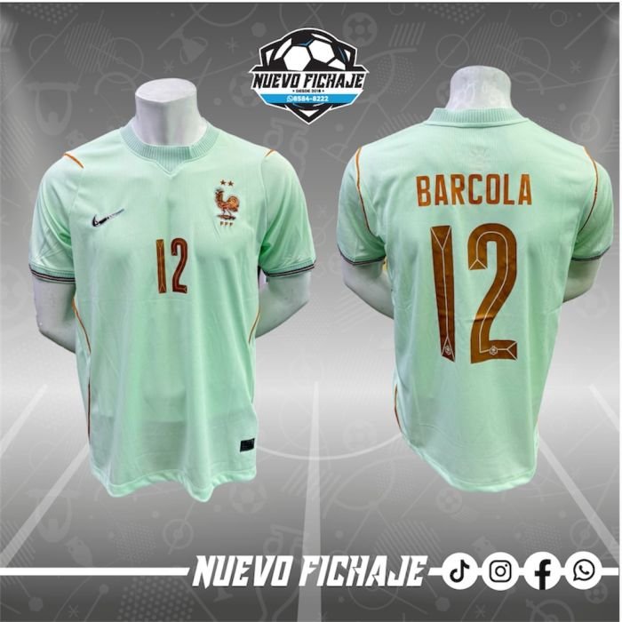 Fan_112 Barcola Adulto Francia Visita Mundial 2026 Fan - Imagen 1