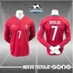 Cristiano Ronaldo Adulto Portugal 26/26 Local Fan Manga Larga Mundial 2026