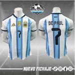 De Paul Adulto Argentina Local Mundial 2026 Fan