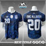 Mac Allister Adulto Argentina Visita Mundial 2026 Fan