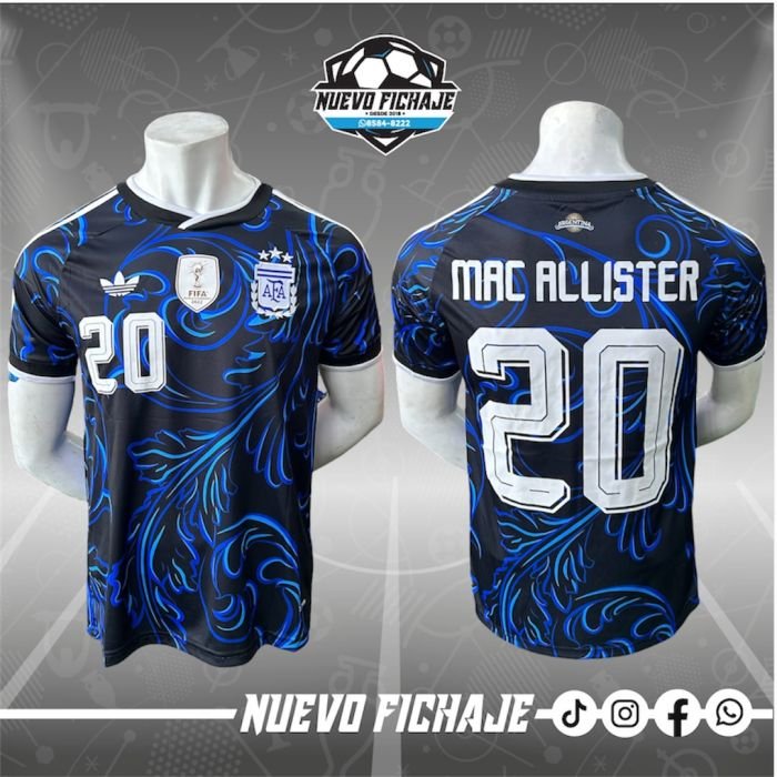 Fan_65 Mac Allister Adulto Argentina Visita Mundial 2026 Fan - Imagen 1