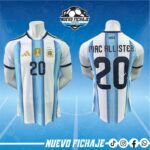 Mac Allister adulto Argentina Local Mundial 2026 Player
